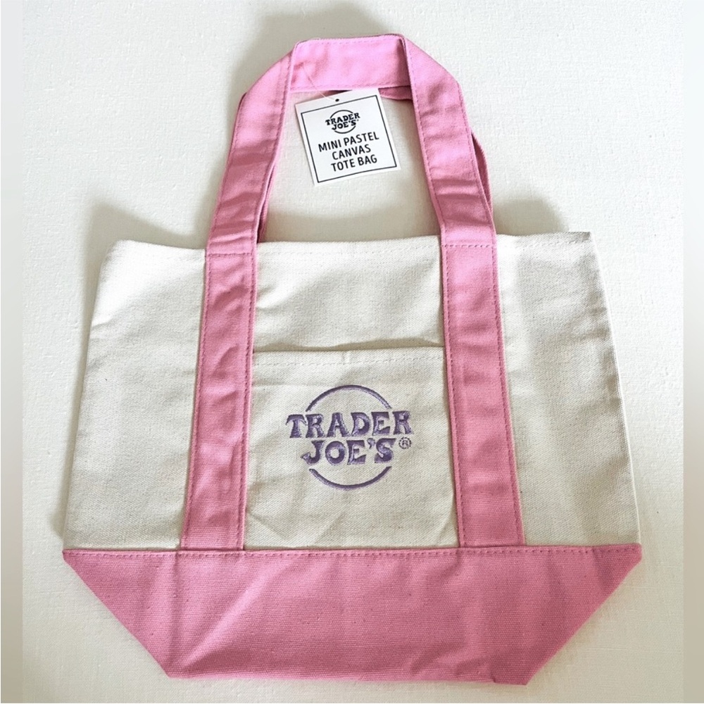 Trader Joe’s Mini Canvas Tote Bag